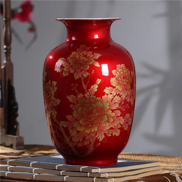 Handmade Crystal-Glaze Ceramic Vase – Gourd & Yu Hu Chun Shapes, 7 Designs