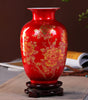 Classical Crystal-Glaze Ceramic Vase – 7 Appreciation & Pomegranate Designs
