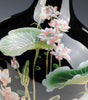 Black Lotus Mirror-Glaze Ceramic Vase – 5 Designs (H–I, K–M)