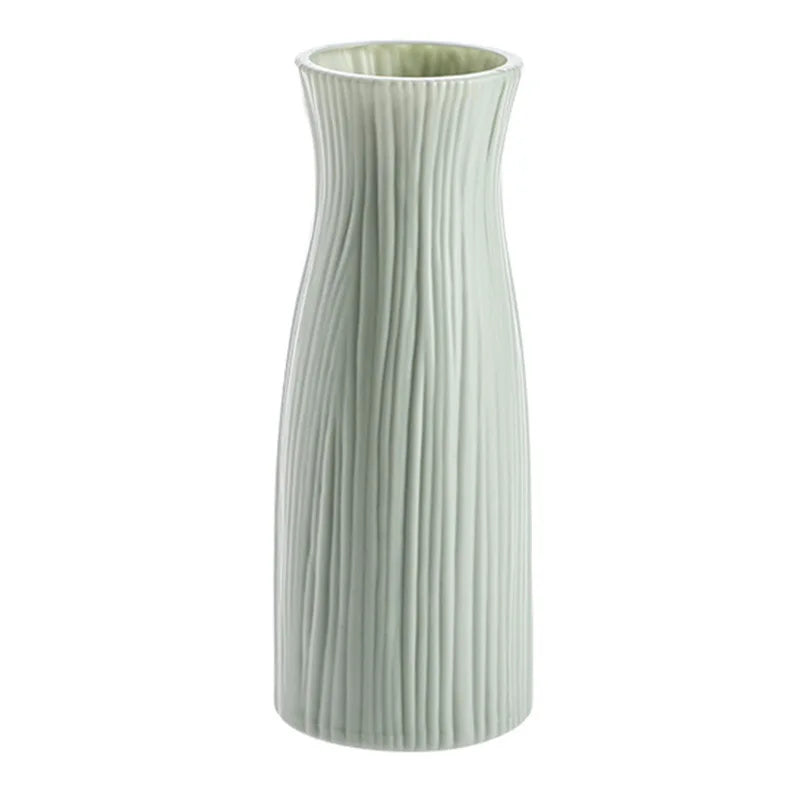 Imitation Ceramic Plastic Tabletop Vase