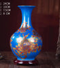 Classical Crystal-Glaze Ceramic Vase – 7 Appreciation & Pomegranate Designs
