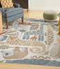 Astra Machine Washable Animal Print Area Rug