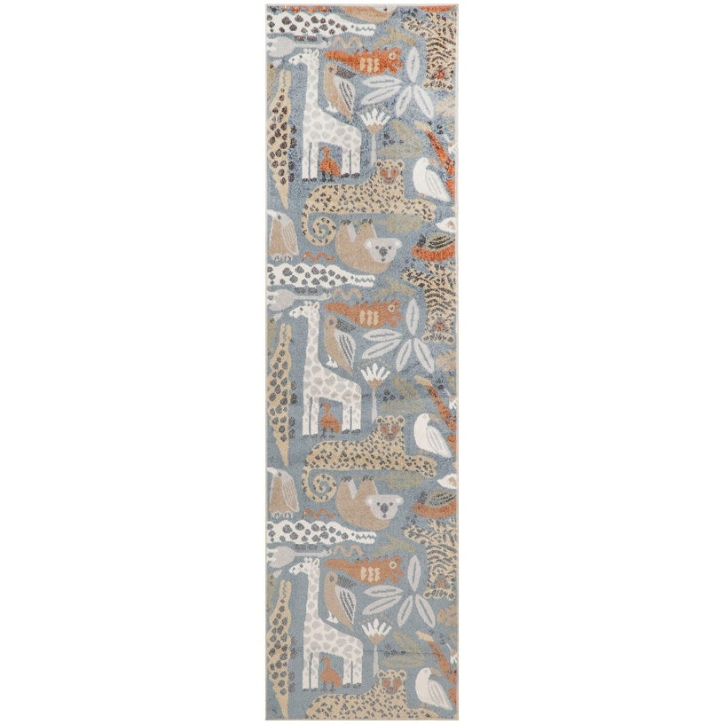 Astra Machine Washable Animal Print Area Rug