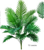 Large Artificial Palm Tree Branches – Tropical Fake Palm Leaf Plant for Home, Garden & Event Decoration