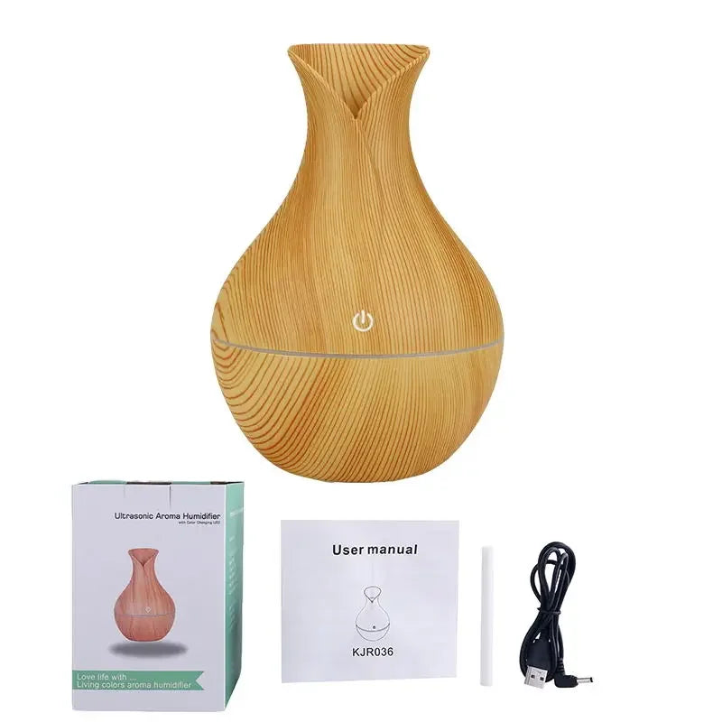 200ml USB Aroma Diffuser Mini Humidifier with LED Night Light