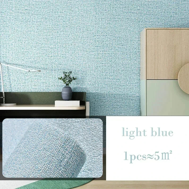 10m 3D Extra-Thick Waterproof PVC Peel-and-Stick Wallpaper – 2.5mm Embossed, Anti-Collision & Mould-Resistant