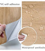 Embossed Wood Grain Peel and Stick Wallpaper – Waterproof, Removable, Self-Adhesive Vinyl Wallpaper