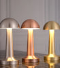 Modern LED Table Lamp – USB-C Rechargeable, Touch Control, 3 Color Modes & Stepless Dimming Metal Bedside Desk Lamp