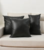 Waterproof Leather Square Pillow Cover – 17.72 or 19.69 in (45 or 50 cm), 1 Piece