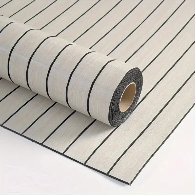 Extra Thick 3D Wood Grain Peel and Stick Wallpaper | Waterproof Self-Adhesive Vinyl Wallpaper