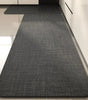 Soft Flannel Kitchen Runner & Entrance Rug – Absorbent Non-Slip Floor Mat in Floral & Grey Designs