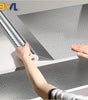 Kitchen Oil-Proof Aluminum Foil Peel and Stick Wallpaper – Waterproof, Heat Resistant, Self-Adhesive Vinyl Wallpaper