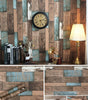 3D Wood Slat Peel and Stick Wallpaper – Waterproof, Oil-Proof, Removable Self-Adhesive Vinyl Wallpaper