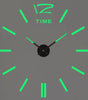 Luminous Acrylic DIY Wall Clock – 12 Designs, 36 or 48 Inch