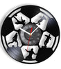 Football Vinyl Record Wall Clock – 30 cm Quartz Decor with Optional LED, Designs 6–10