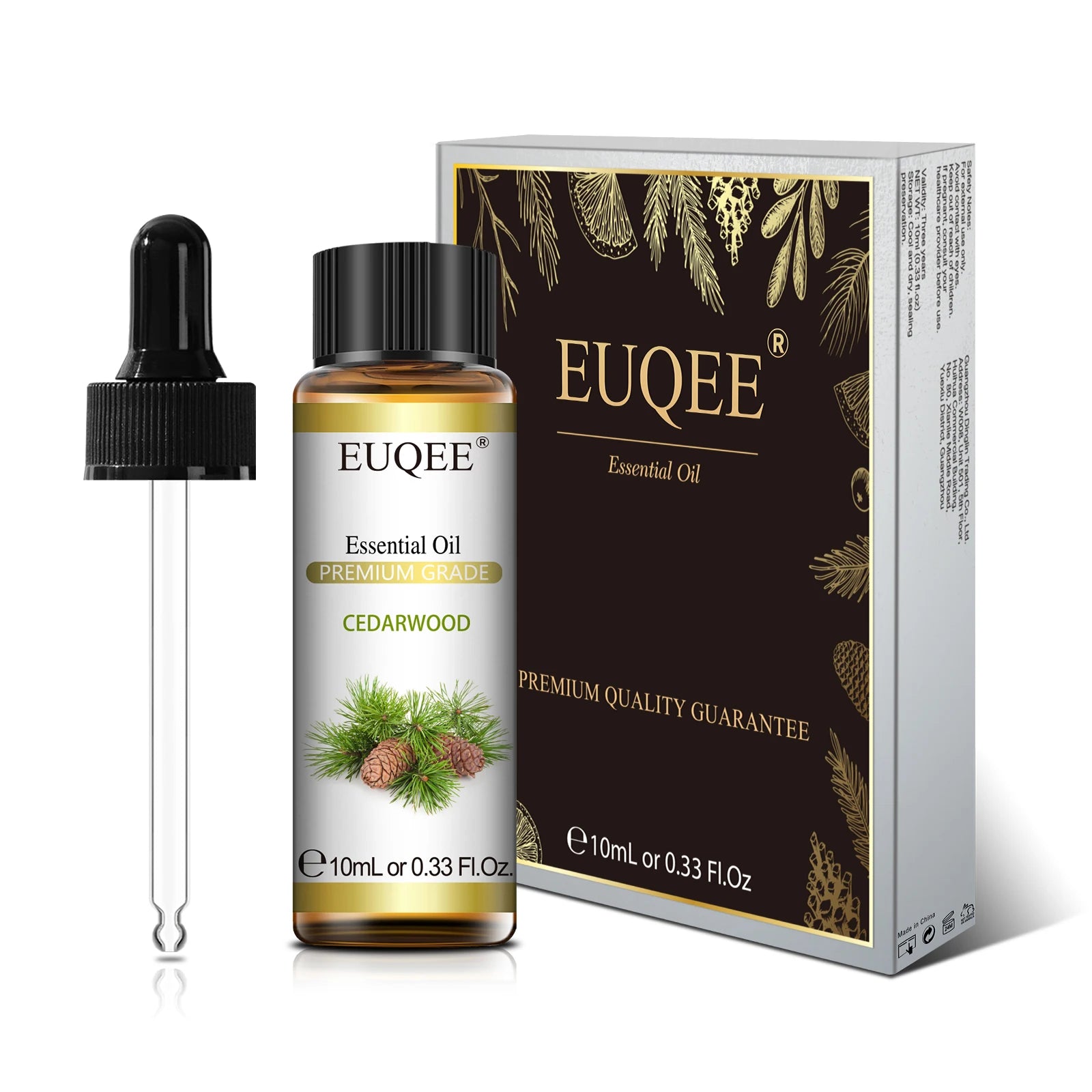 EUQEE 10ml Pure Essential Oil for Diffusers