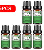 PHATOIL 6-Piece 10ml Pure Essential Oil Set for Diffusers