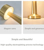 USB Rechargeable LED Table Lamp – Wireless Touch Control, 3 Color Dimmable Bedside Mood Light for Home