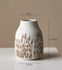 Countryside Ceramic Tabletop Vase – Lavender-Inspired, 3 Designs