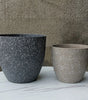 Plastic Bonsai Flowerpot Frosted Large-capacity Succulent Flowerpot Imitation Stone Plant Growth Cultivation Pot for Home