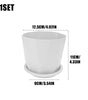 Self-Watering Desktop Flower Pot for Indoor Plants