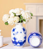 Hand-Painted Ceramic Flower Vase – 5 Color Designs