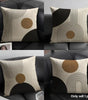 Minimalist Geometric Line Pillow Cover – Design 10, 5 Sizes