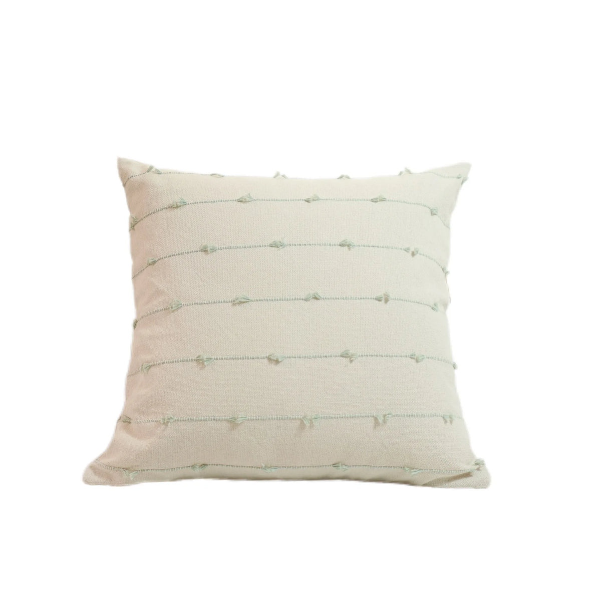 [REVIEW – IMAGE] Blue & Light Green Striped Pillow Covers – Square & Lumbar