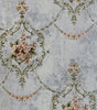 Vintage Damask Floral Peel-and-Stick Wallpaper – Waterproof Removable PVC Vinyl