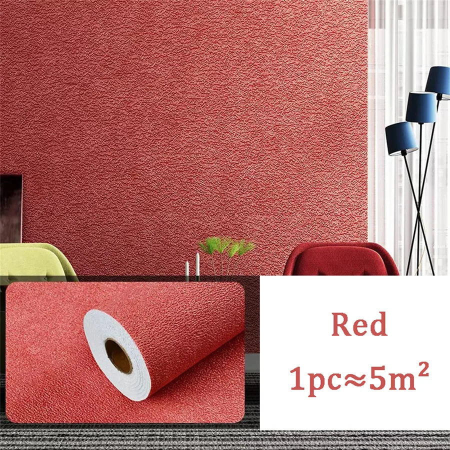 10m 3D Extra-Thick Waterproof PVC Peel-and-Stick Wallpaper – 2.5mm Embossed, Anti-Collision & Mould-Resistant