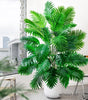 Large Artificial Palm Tree Branches – Tropical Fake Palm Leaf Plant for Home, Garden & Event Decoration