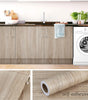 Embossed Wood Grain Peel and Stick Wallpaper – Waterproof, Removable, Self-Adhesive Vinyl Wallpaper