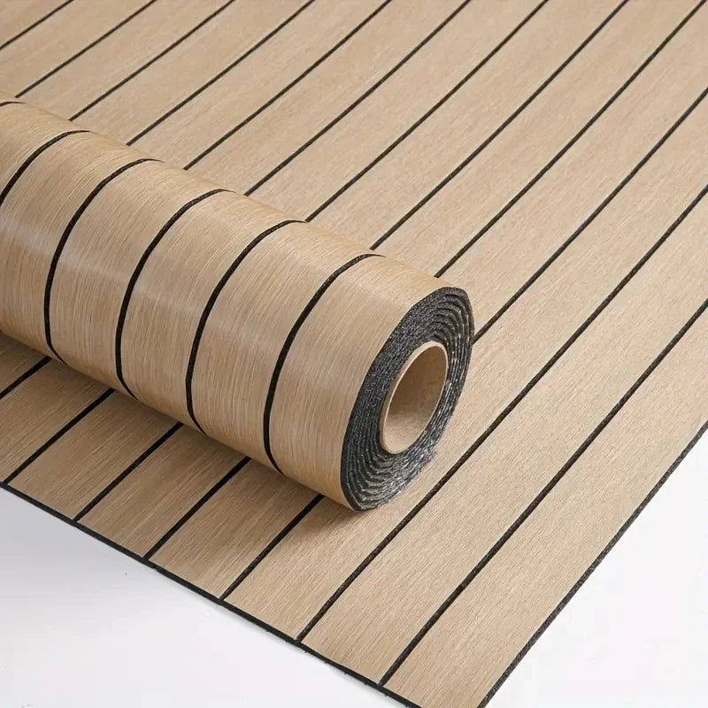 Extra Thick 3D Wood Grain Peel and Stick Wallpaper | Waterproof Self-Adhesive Vinyl Wallpaper