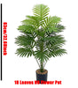 Large Artificial Palm Tree Branch – Tropical Monstera Faux Plant Leaf for Indoor Home Decor