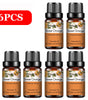 PHATOIL 6-Piece 10ml Pure Essential Oil Set for Diffusers