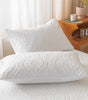 Waterproof Quilted Polyester Pillow Cover – 18.90 × 29.13 in (48 × 74 cm), 1 Piece