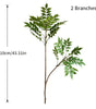Large Artificial Ficus Tree Branch – Tall Tropical Banyan Faux Plant Leaves for Home & Garden Decor