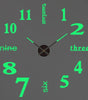 Luminous Acrylic DIY Wall Clock – 12 Designs, 36 or 48 Inch