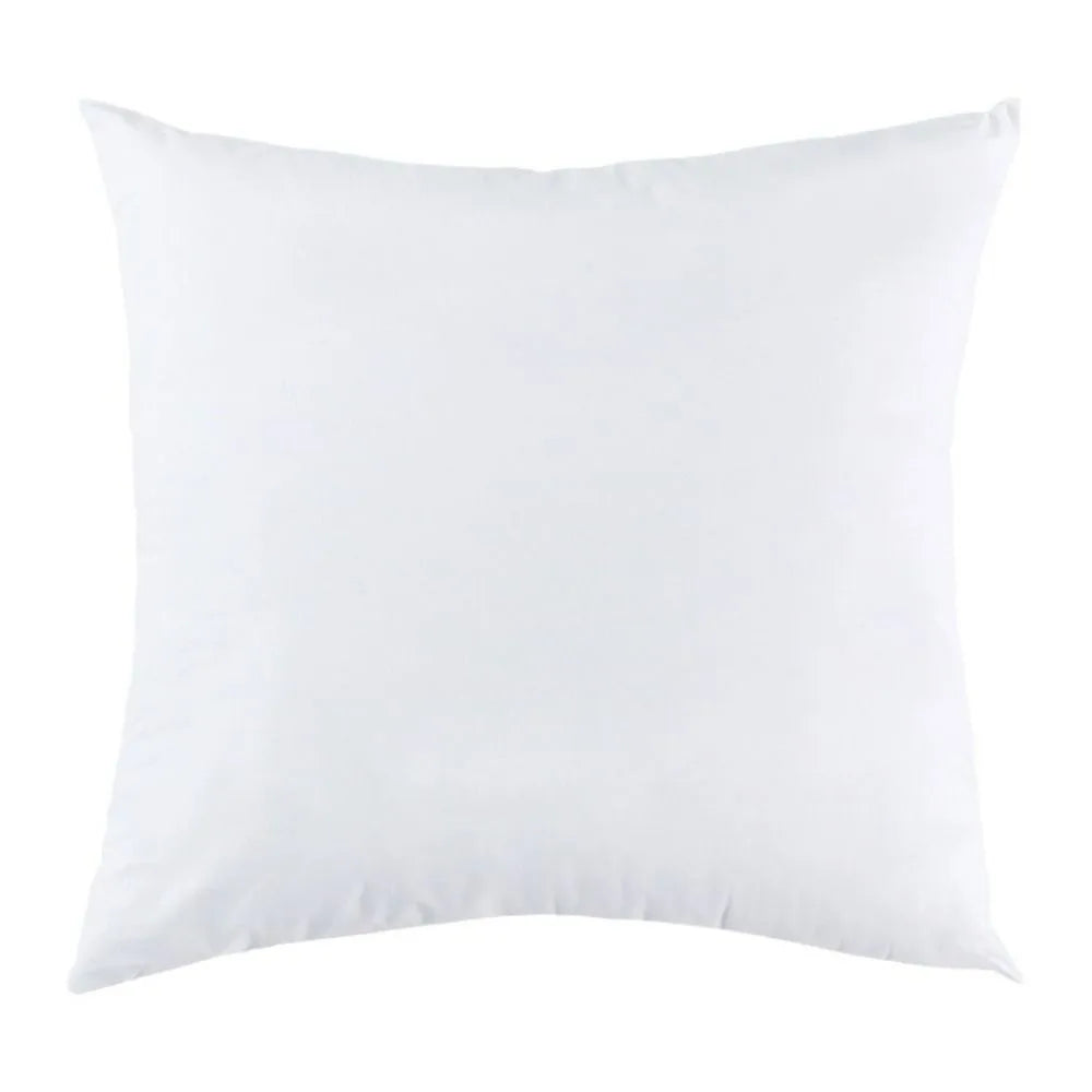 Soft White Square Throw Pillow Insert – PP Cotton Filling, 3 Sizes