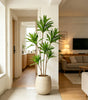 Artificial Dracaena Bamboo Tree Branch – Large Faux Corn Plant Leaves for Indoor Home & Office Decor
