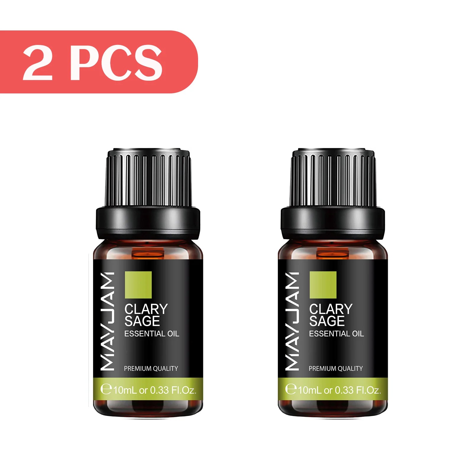 MAYJAM 2-Pack 10ml Essential Oils for Diffusers