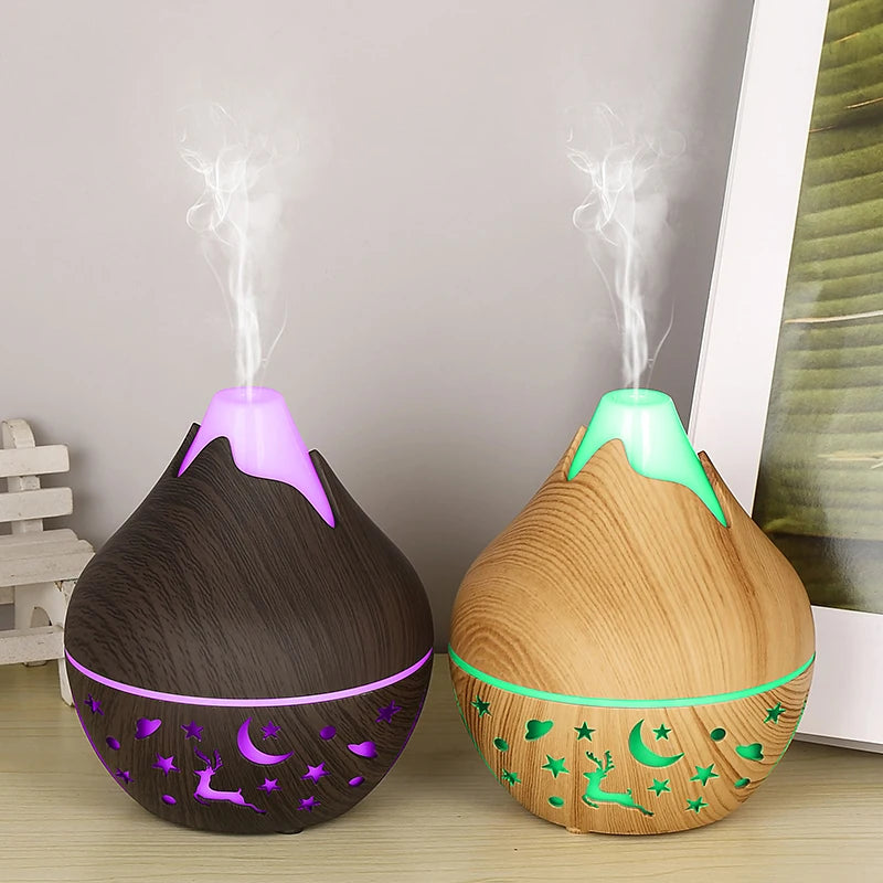 200ml USB Aroma Diffuser Mini Humidifier with LED Night Light