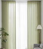 Matcha Green Linen-Look Light-Filtering Curtain Panel – 4 Hanging Styles