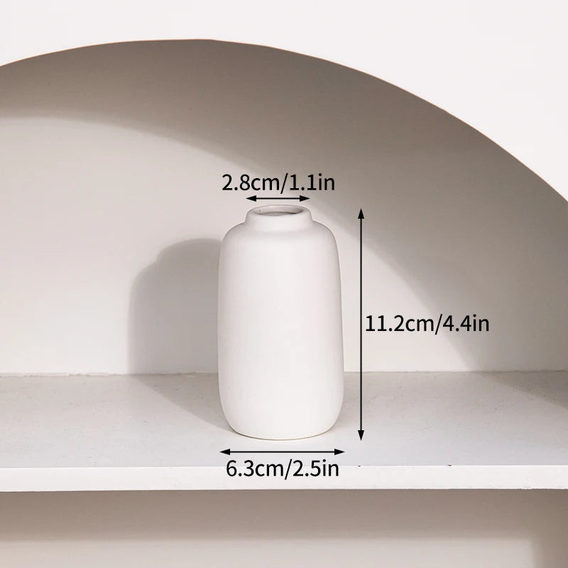 Modern Ceramic Tabletop Vase for Flower Arrangements