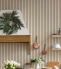 Modern Striped Traditional & Peel-and-Stick Wallpaper – Geometric Non-Woven Wall Design