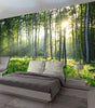 Custom Photo Wallpaper 3D Green Forest Nature Landscape Large Murals Living Room Sofa Bedroom Modern Wall Painting Home Decor