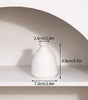 Modern Ceramic Tabletop Vase for Flower Arrangements