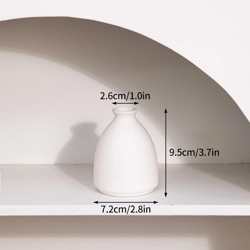 Modern Ceramic Tabletop Vase for Flower Arrangements