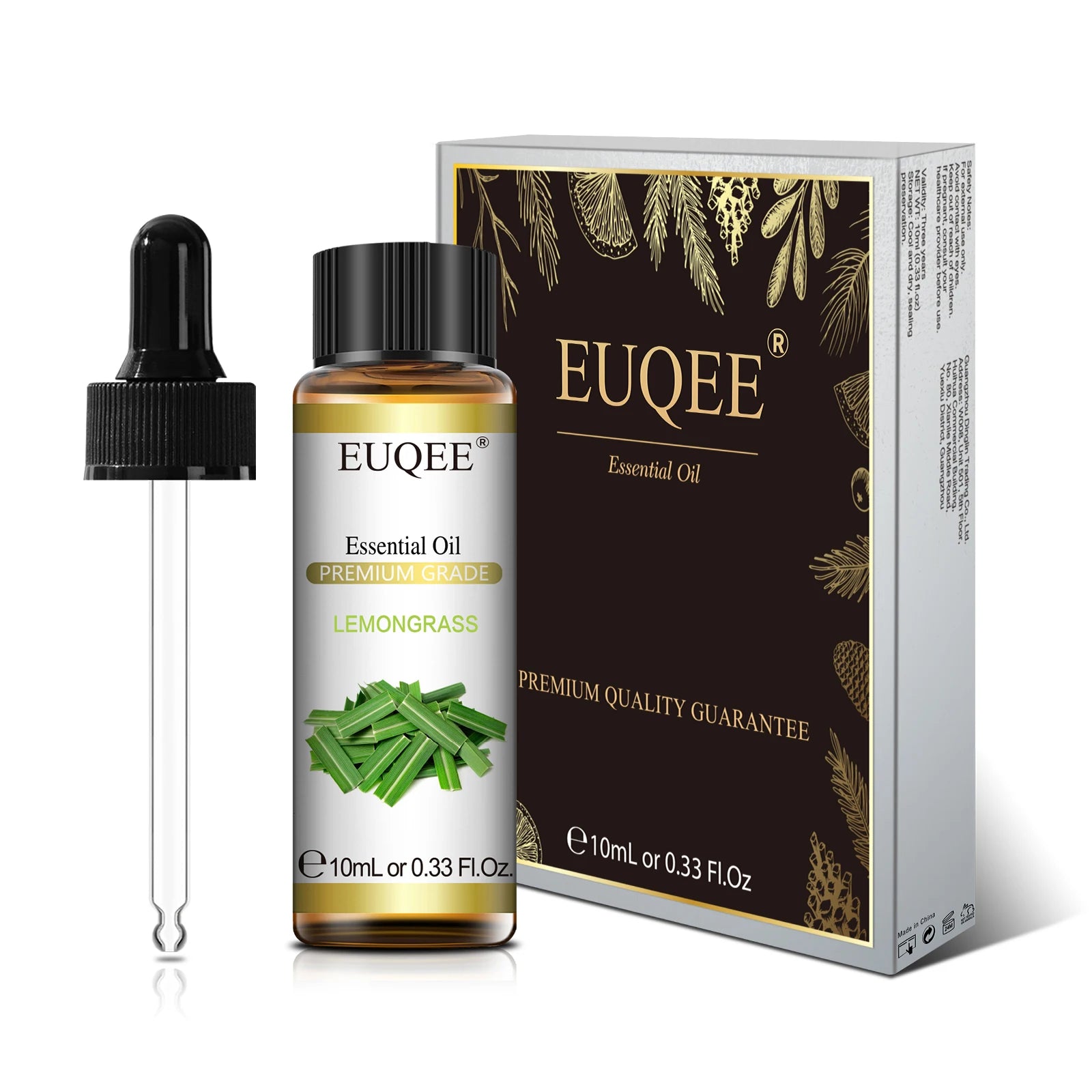 EUQEE 10ml Pure Essential Oil for Diffusers