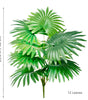 Large Artificial Palm Tree Branches – Tropical Fake Palm Leaf Plant for Home, Garden & Event Decoration